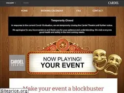 Sites similar to cardeltheatre.com