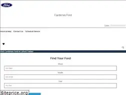 Sites similar to cardenasford.com