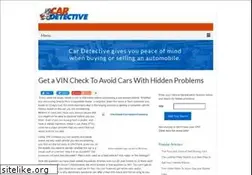 Sites similar to cardetective.com
