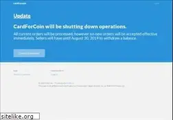 Sites similar to cardforcoin.com