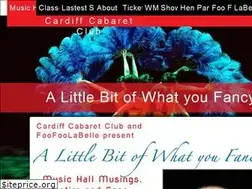 Sites similar to cardiffcabaretclub.com