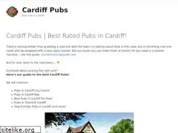 Sites similar to cardiffpubs.co.uk