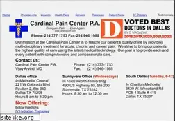 Sites similar to cardinalpain.com