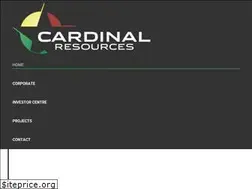 Sites similar to cardinalresources.com.au