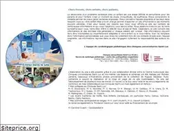 Sites similar to cardiologiedesenfants.be