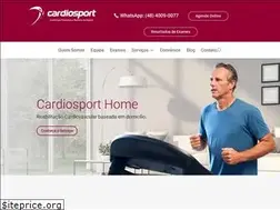 Sites similar to cardiosport.com.br