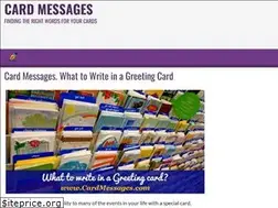 Sites similar to cardmessages.com
