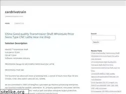 Sites similar to cardrivetrain.com