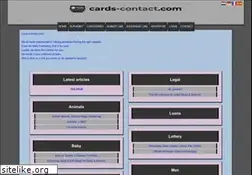 Sites similar to cards-contact.com