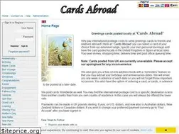 Sites similar to cardsabroad.com
