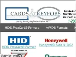 Sites similar to cardsandkeyfobs.com