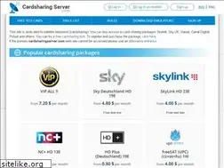 Sites similar to cardsharingserver.biz