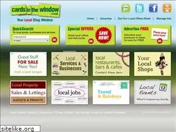 Sites similar to cardsinthewindow.com
