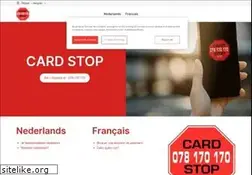 Sites similar to cardstop.be
