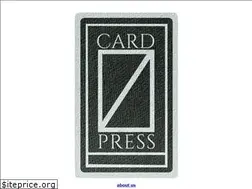 Sites similar to cardzeropress.com