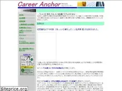 Sites similar to career-anchor.co.jp