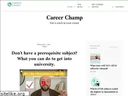 Sites similar to careerchamp.com.au