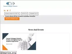 Sites similar to careercollegesontario.ca