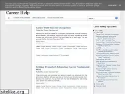 Sites similar to careerdevelopmenthelp.blogspot.com