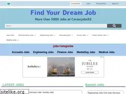 Sites similar to careerjobs92.com