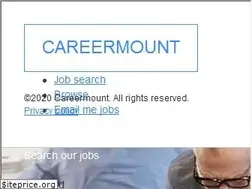 Sites similar to careermount.com