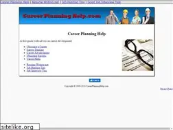 Sites similar to careerplanninghelp.com