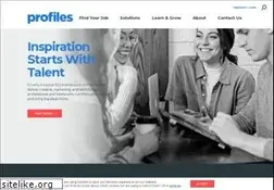 Sites similar to careerprofiles.com