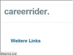 Sites similar to careerrider.com