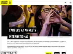 Sites similar to careers.amnesty.org