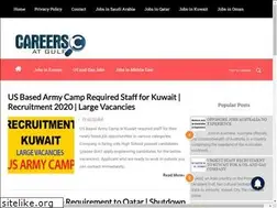 Sites similar to careersatgulf.com