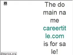 Sites similar to careertitle.com