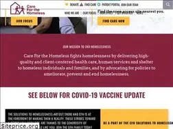 Sites similar to careforthehomeless.org