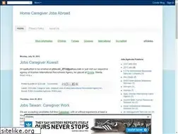 Sites similar to caregiverjobsabroad.blogspot.com
