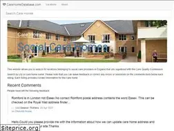 Sites similar to carehomedatabase.com