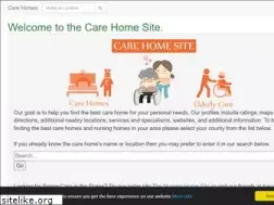 Sites similar to carehomesite.co.uk