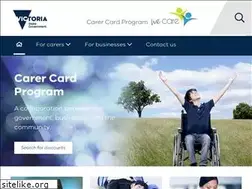 Sites similar to carercard.vic.gov.au