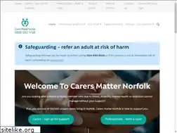 Sites similar to carersmatternorfolk.org.uk