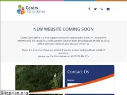 Sites similar to carersoxfordshire.org.uk