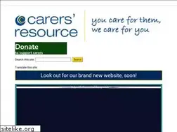 Sites similar to carersresource.org