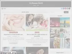 Sites similar to caresumeworld.com