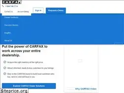 Sites similar to carfaxfordealers.com