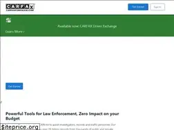Sites similar to carfaxforpolice.com