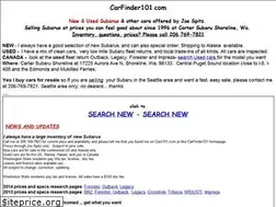 Sites similar to carfinder101.com