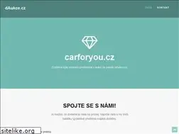 Sites similar to carforyou.cz
