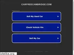 Sites similar to carfreecambridge.com