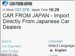 Sites similar to carfromjapan.com