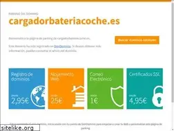 Sites similar to cargadorbateriacoche.es