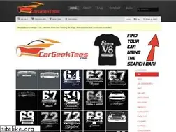 Sites similar to cargeektees.com