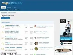 Sites similar to cargobikeforum.de