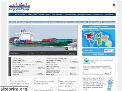 Sites similar to cargoshipvoyages.com
